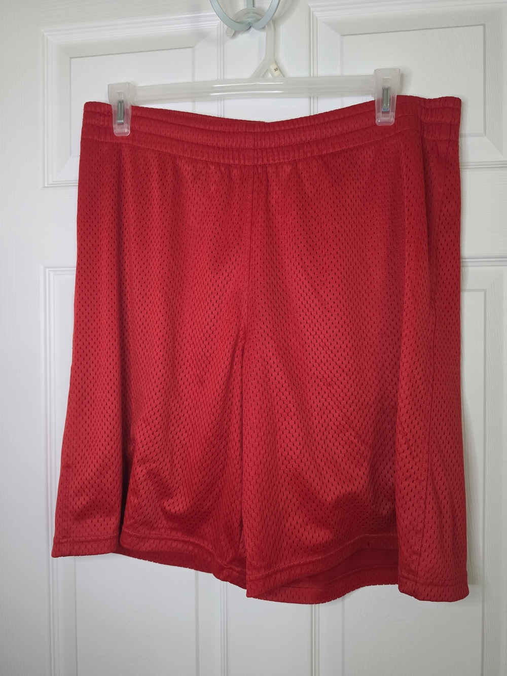 Red Mesh Under Armour Athletic Shorts Mens